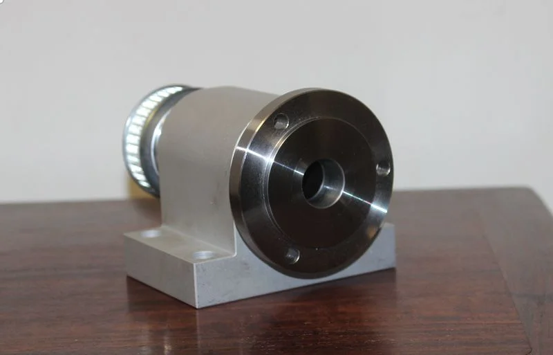 مغزل مخرطة عالي القوة لتجميع غراب مخرطة الآلات الدقيقة مع شفة للاستخدام الصناعي الثقيل