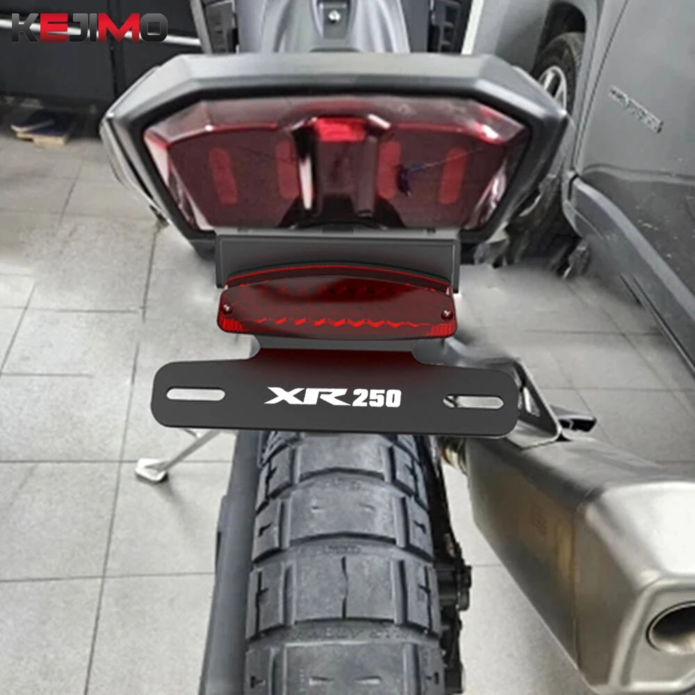 

FOR Honda XR400 XR250 Motard 2005 2006 2007 2008 Motor Aluminum Licence Plate Holder Set XR250R XR400R XR 400 250 R 1996-2003