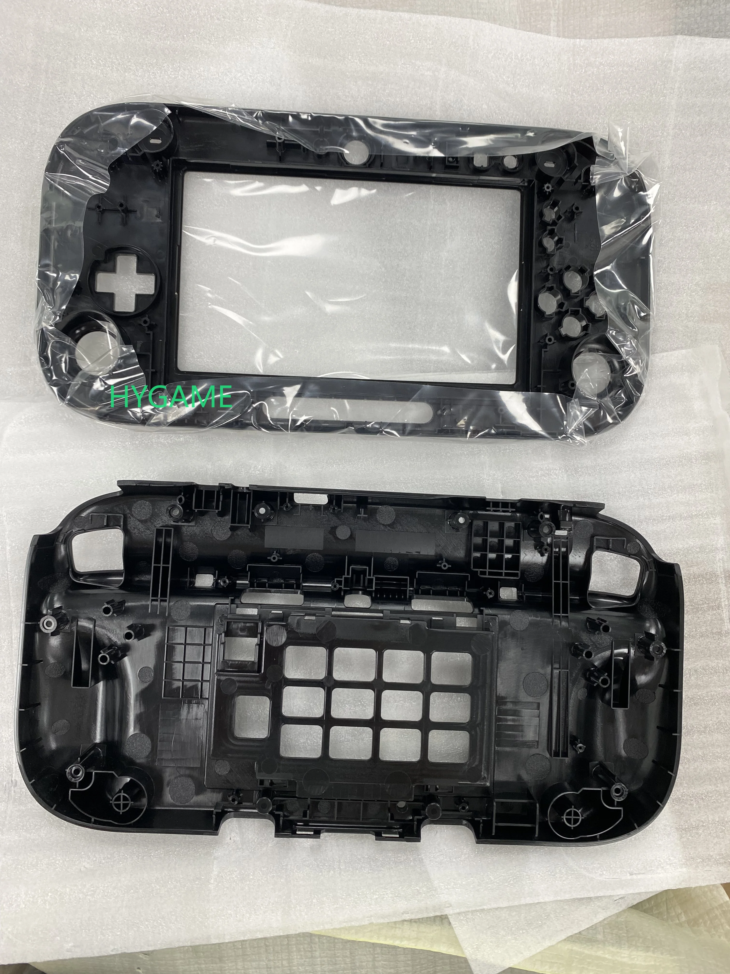 إصدار محدود من حافظة باب البطارية لوحدة التحكم WiiU Gamepad غطاء خلفي أمامي غطاء حماية مع غطاء البطارية