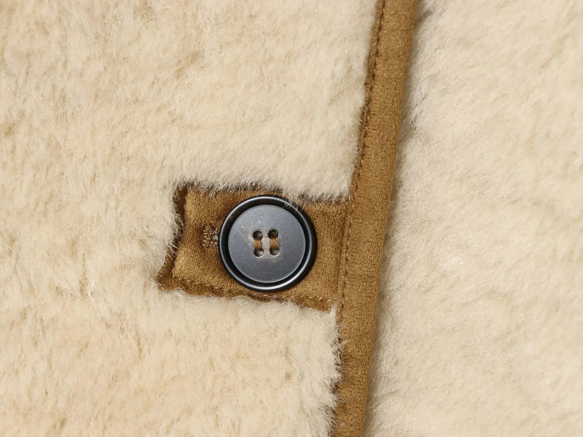 ارتداء صوف الضأن على كلا الجانبين سميكة الفراء قطعة واحدة سترة قصيرة 2025 جديد الخريف والشتاء سترة صوف الضأن للدفء #5