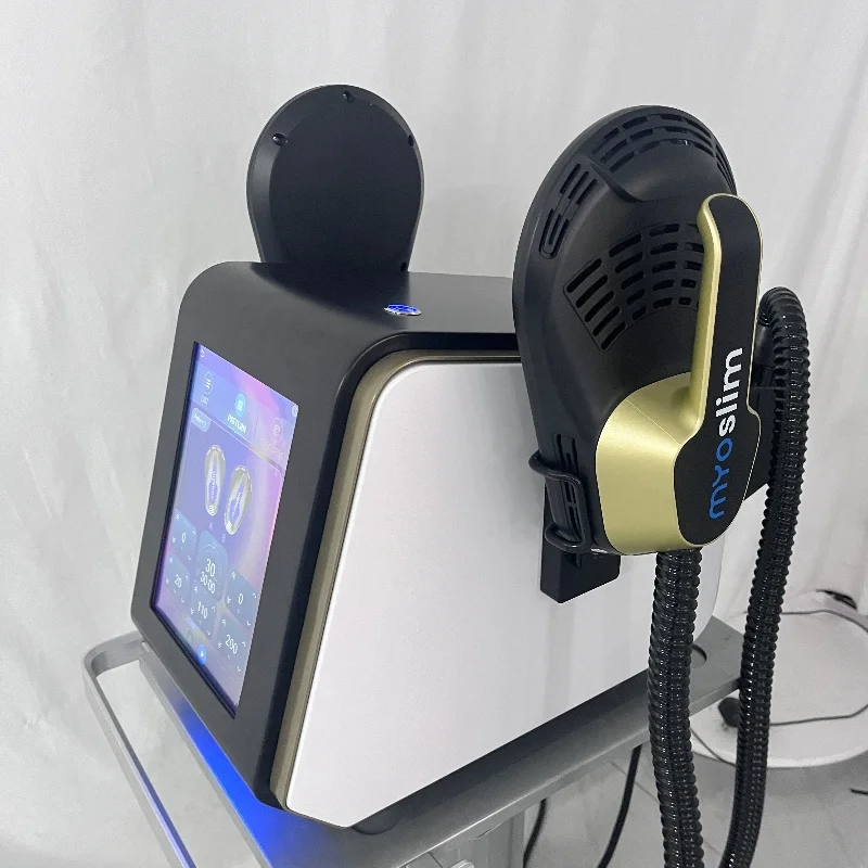 Macchina per scolpire portatile Myoslim Stimolatore muscolare elettromagnetico Butt Lift Rimozione del grasso RF EMS Macchina dimagrante per il corpo