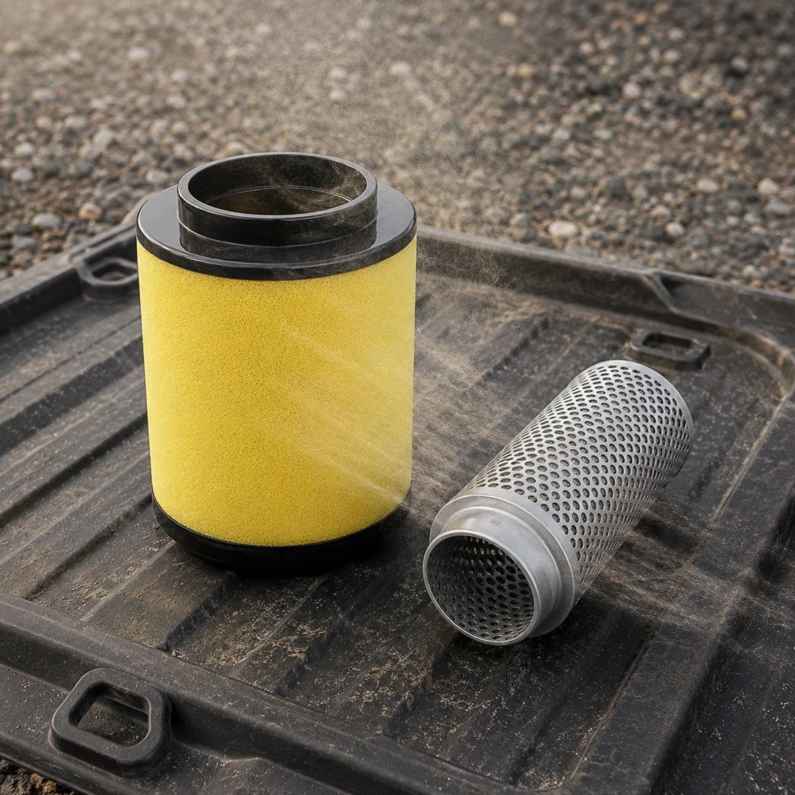 Filter Kit Cylindrical Foam Air Filter Engine Accessory Matching Assembly Vehicle Part Industrial Finish