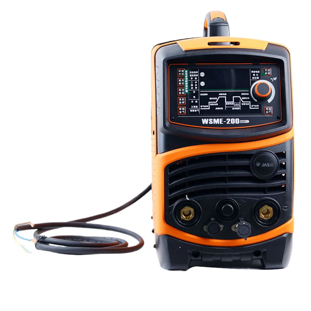 AC220V Air Cooled WSME-200 TIG-200P IGBT Digital Inverter AC DC Pulse Argon Arc Fully Automatic Welding Machine Welder