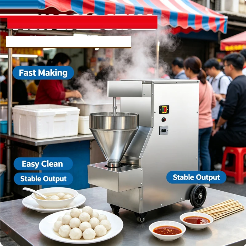 Full Automatic Processing Beef Meatball Machine Meat Ball Making Forming Machine