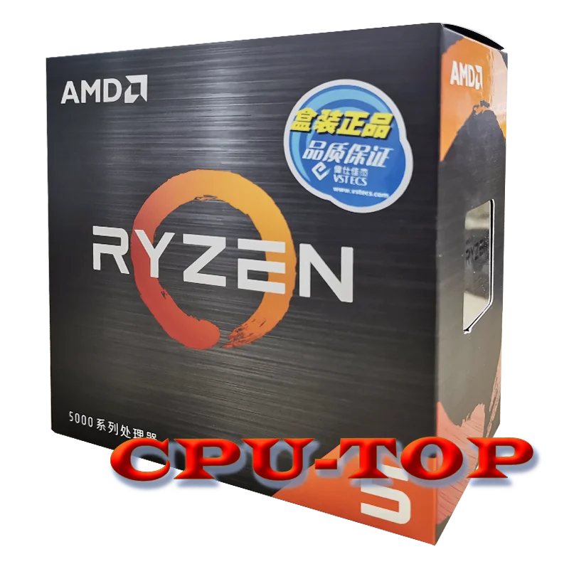 جديد AMD Ryzen 5 5600 R5 5600 3.5 GHz ستة النواة 12 موضوع معالج وحدة المعالجة المركزية 7NM 65 واط L3 = 32 متر 100-000000927 المقبس AM4 مع مروحة #1