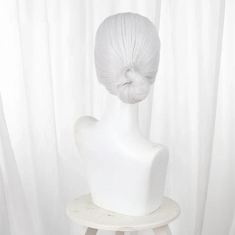 Anime SAKAMOTO DAYS Sakamoto Taro Cosplay Adult Men White Hair Heat Resistant Synthetic Wigs Clothing Accessory Halloween Prop