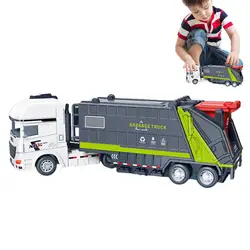 Garbage Car Toy Funny Inertia Water Tanker Toy Truck Garbage Truck Game For Boys Girls Kids Child Toddler For Home School