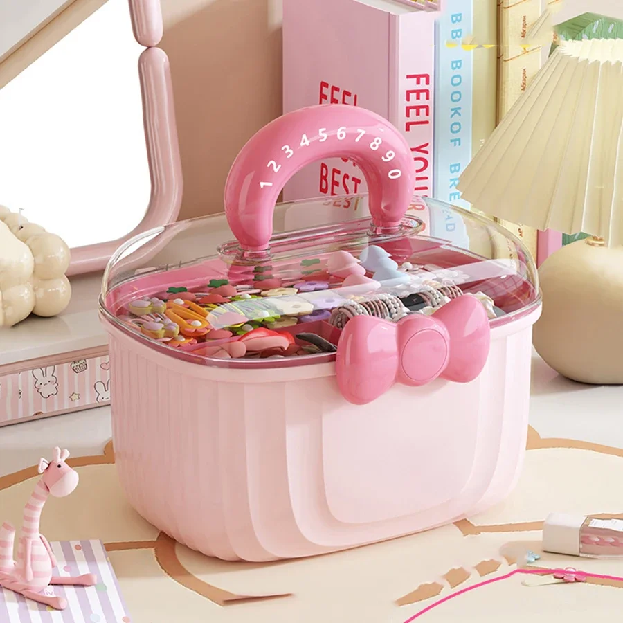

Hair Accessories Box, Portable Makeup Organizer for Hair Clips, Hair Ties, Earrings, Bracelets, Necklaces Full body manikin
