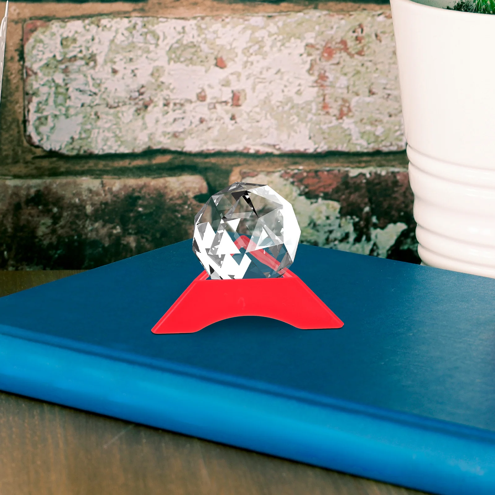 Support de Cube de Base triangulaire coloré, 20 pièces, Support de trépied en plastique, organisateur d'affichage de Puzzle, Support multi-angle, générateur de champion