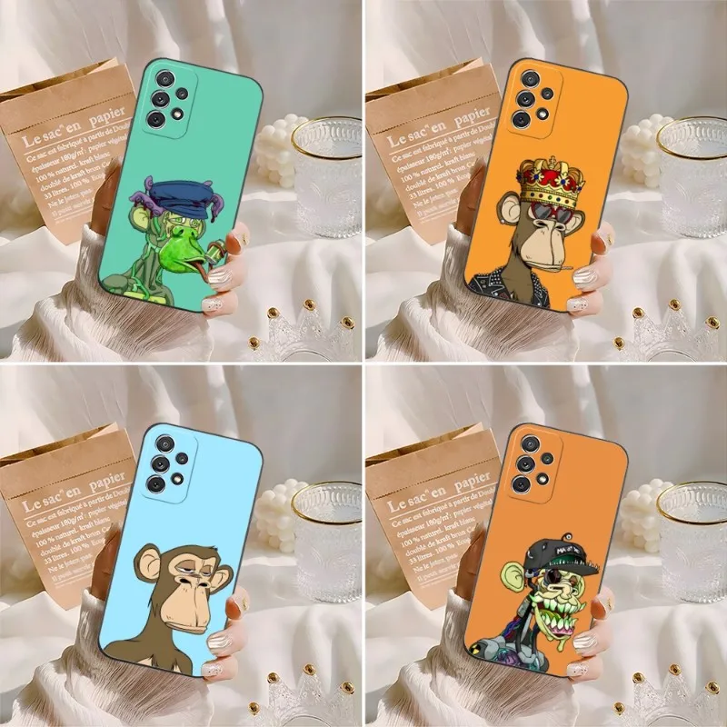 Mutant Ape Yacht Club Phone Case Funda For Samsung Note 20 10 8 9 Pro Plus Ultra M20 M31 M40 M10 J7 J6 Prime Back Shell