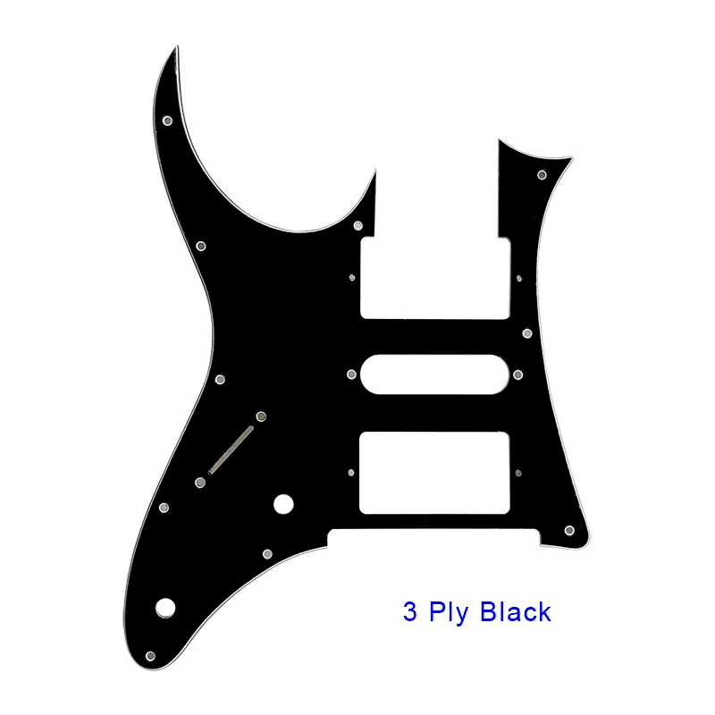 Pleroo Custom Guitar Parts - For Left Hand MIJ Ibanez RG 350 DX Guitar Pickguard HSH Humbucker Scratch Plate Multicolor Choice