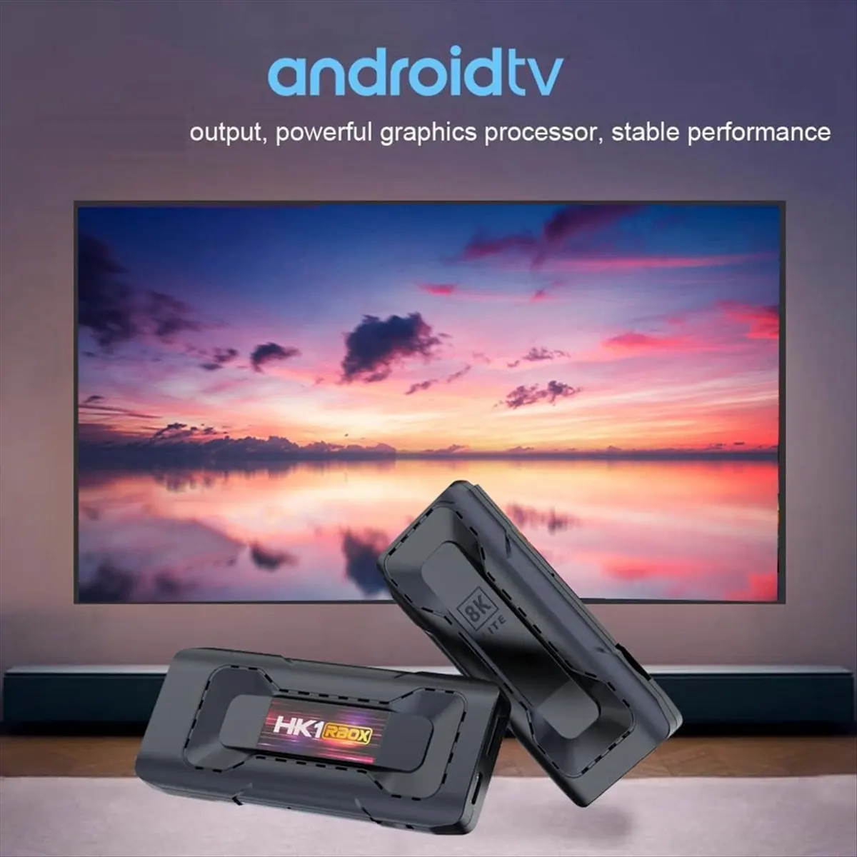 popop HK1RBOX D8 Android 13.0 TV Stick 2G+16GB RK3528 Quad-Core ARM Corter TV BOX, Support Dual 2.4G/5G WiFi6,BT 5.0, USB 3.0 view 5