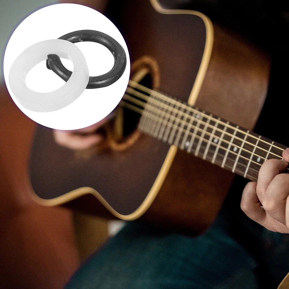

48pcs Guitar String Buttons H les Mounting Washers Plastic Metal Anti slip Pads Gaskets Strap Lock Parts Accessories