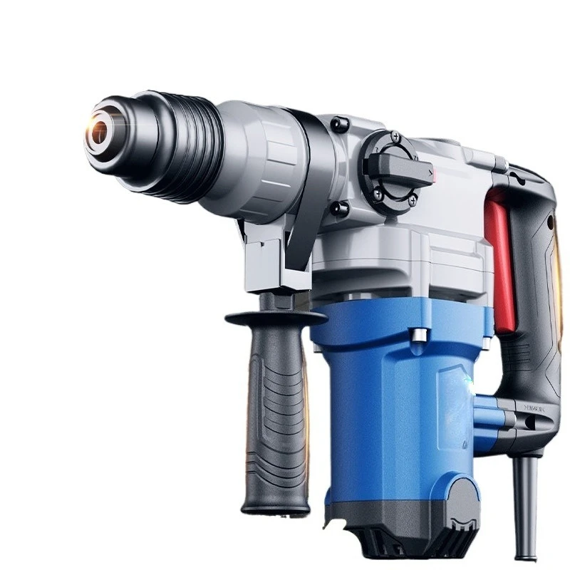 Electric hammer and pickaxe dual-purpose, high-power impact drill, household electric drill, concrete power tools