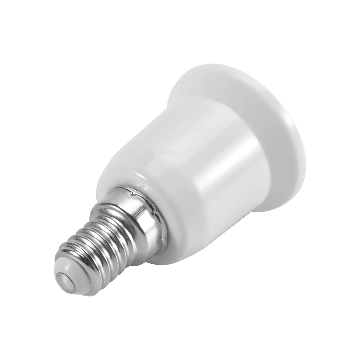 MQXGF E14 para E27 Estende Base LED CFL Lâmpada Adaptador Conversor Soquete de Parafuso