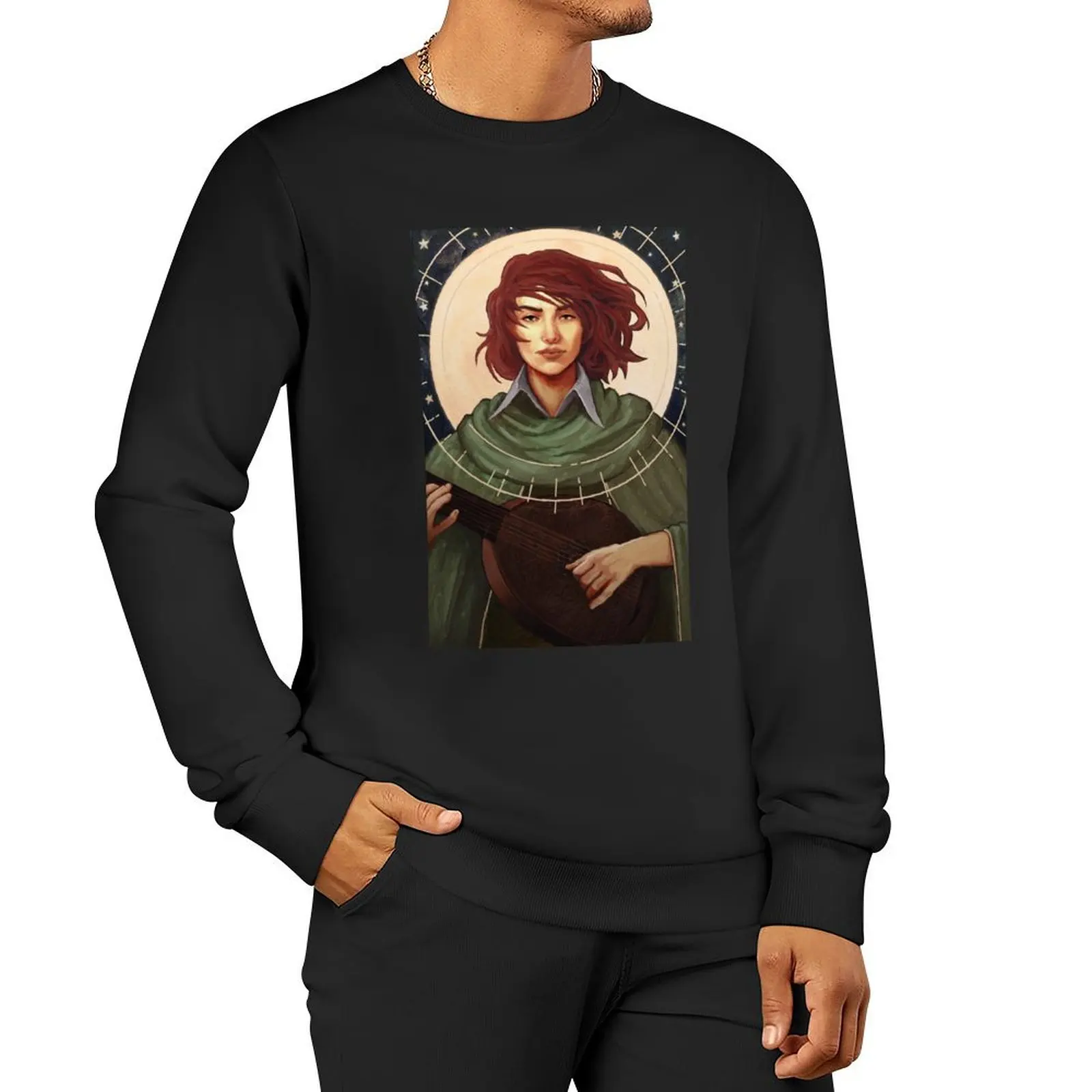 

Kvothe the Bard, Crónica del Asesino de Reyes, Name of the Wind Pullover Hoodie men clothing new in hoodies & sweat-shirt