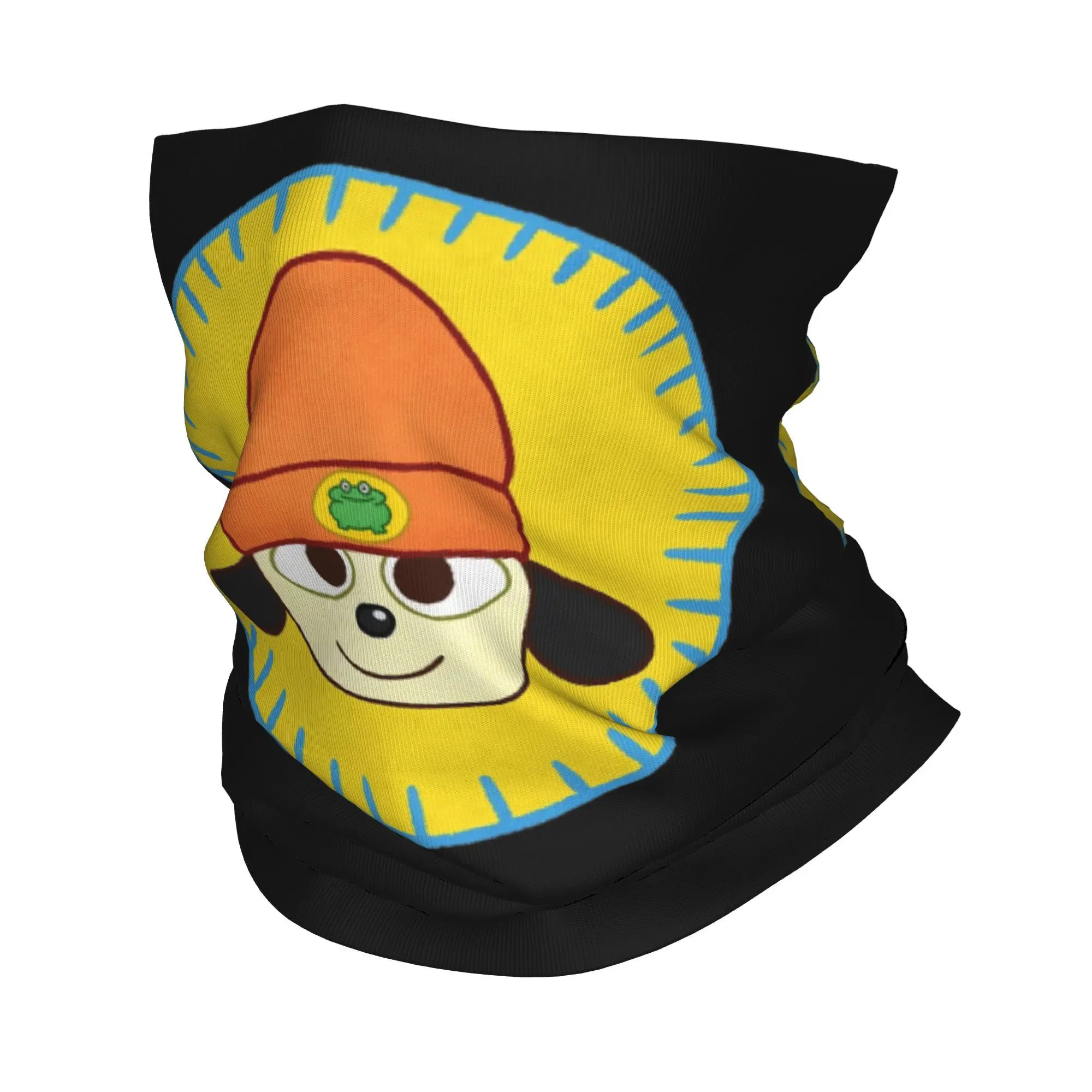 

Нашивка PaRappa the Rapper, бандана, гетры с принтом, шарф для лица, многофункциональная Балаклава для спорта на открытом воздухе, унисекс, для взрослых, ветрозащитная