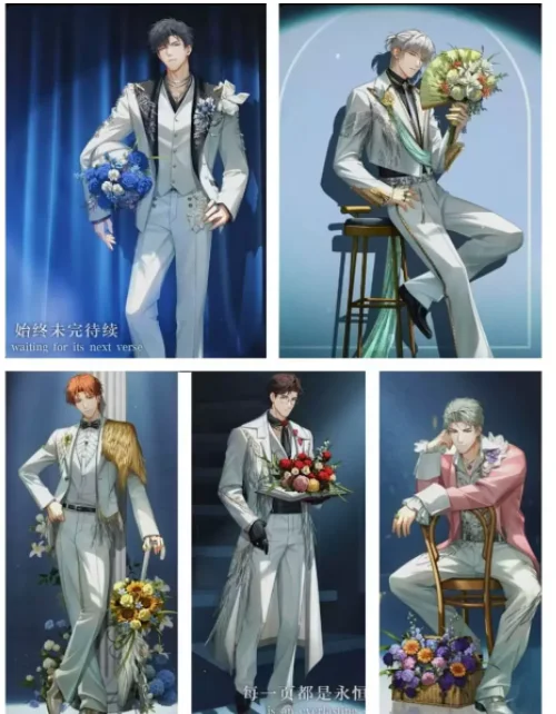 

Anime Light and Night Evan Osborn Sariel Charlie Acrylic Stand Figure Model Plate Cosplay Collection Desktop Decor Gifts XH