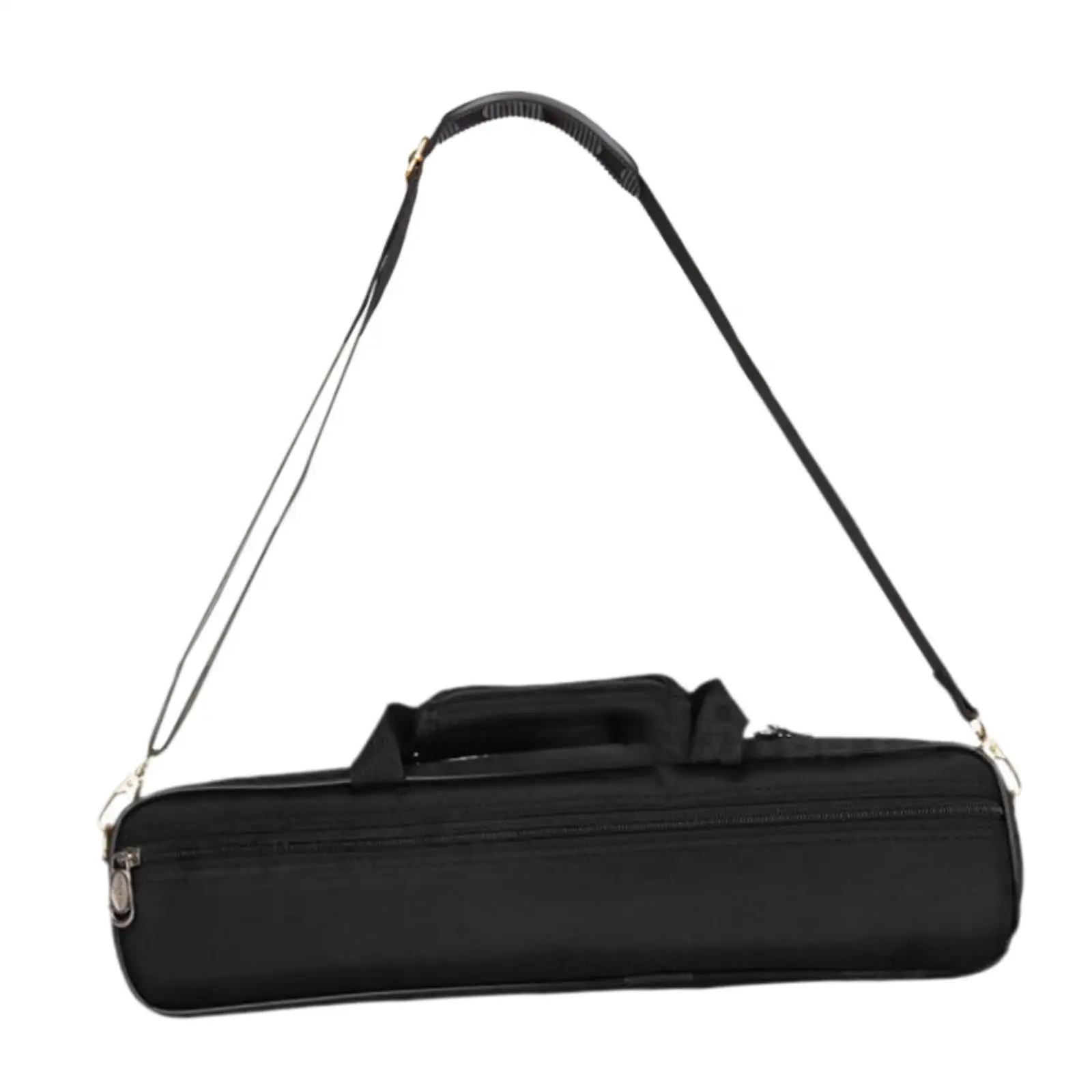 حقيبة فلوت للسفر بحزام قابل للتعديل وجيب خارجي مقاوم للماء من قماش أكسفورد حقيبة فلوت لحفلة السفر