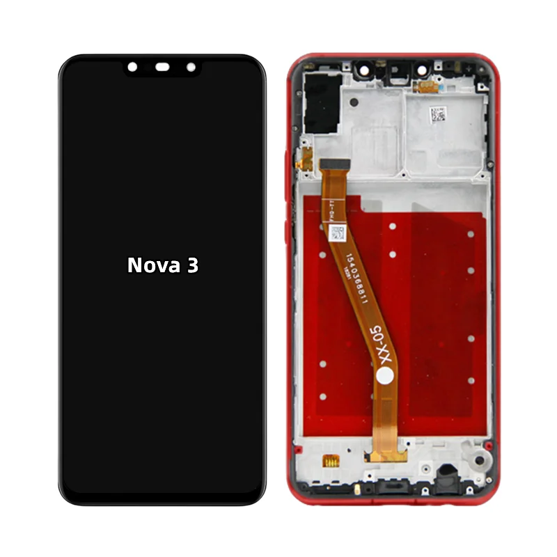 For Huawei Nova 3 LCD PAR-LX1 PAR-LX9 LCD Original With frame Mobile Phone Display Touch Screen Digitizer Assembly Replacement