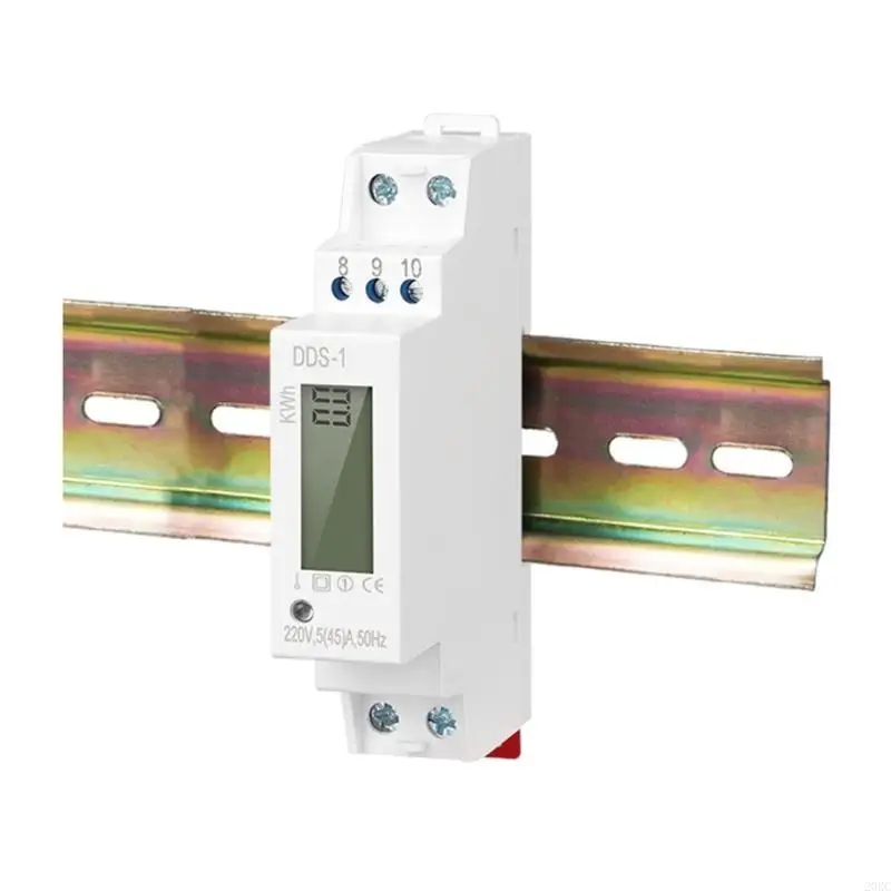 

20RC Digital Single Phase Meter Energy Meter for DIN Direct Measurement Plastic