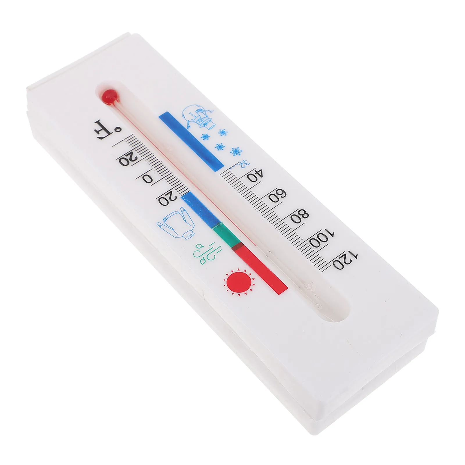 Weatherproof Thermometer Key Hider Outdoor Decorative Key Holder Box Garden Porch Garage Secret Storage Geocache Container