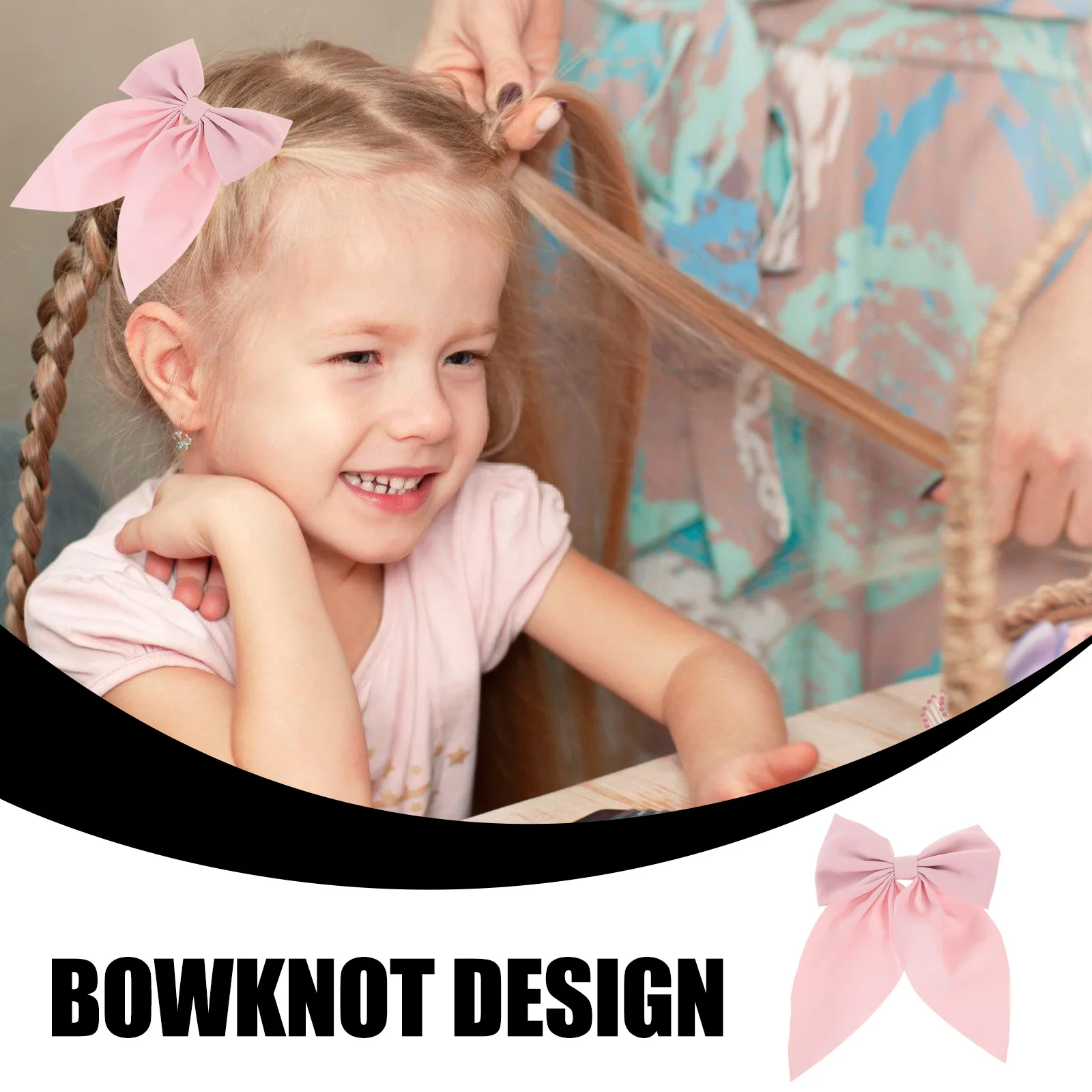 

2Pcs Large Bow Hair Clips for Girls Fashionable Decorative Hair Clip Long-Lasting Hold Suitable for Party Wedding Daily Use