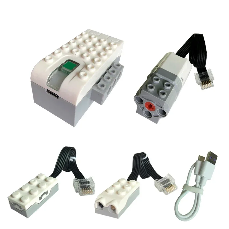 WeDo 2.0 Educatieve Functies Onderdelen Compatibel 45300 Core Set Bouwstenen DIY Speelgoed Kerstcadeaus Laadversie