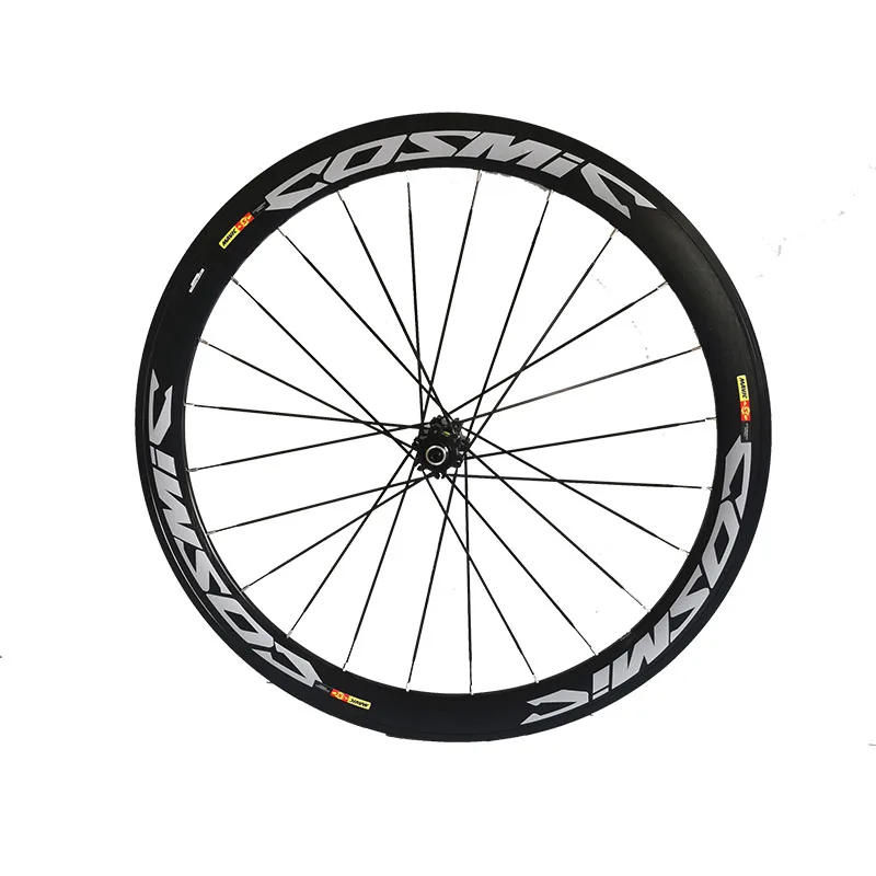 Cosmic Elite Road Bike V Disc Brake Wheels Rims 700C Bicycle 50mm Aluminum Alloy Wheelset