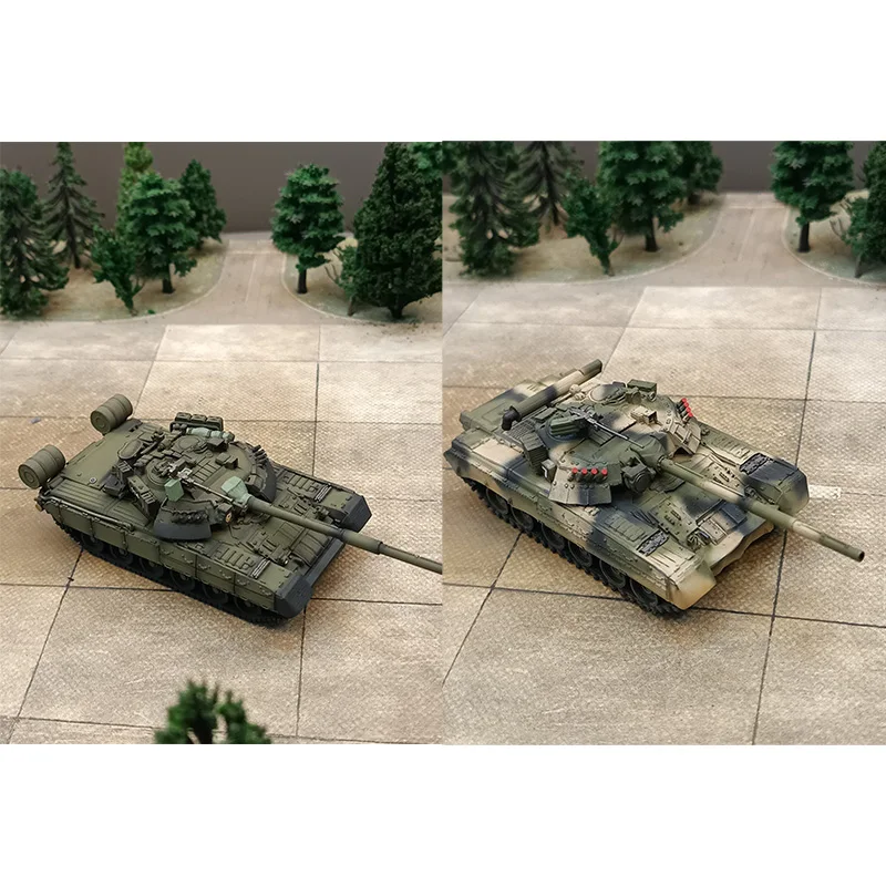 1/72 Russian T80U tank , hand-painted finished model decorative ornament(Ships in 5-6 days)