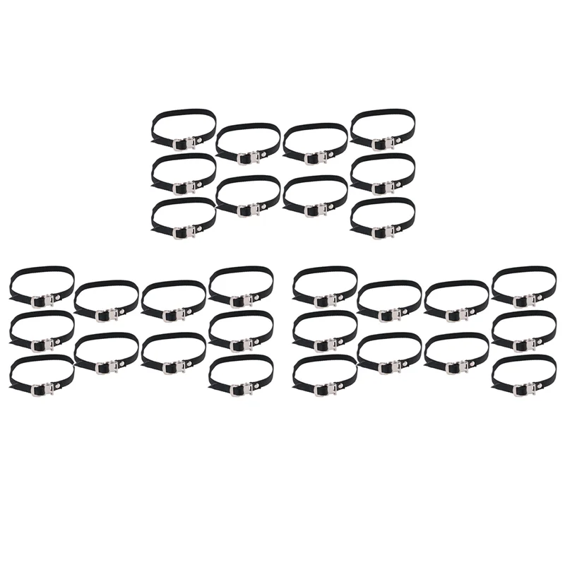 

AA75-30 PCS MTB-Road Bike Cycling Toe Straps 50Cm For Bicycle Racing