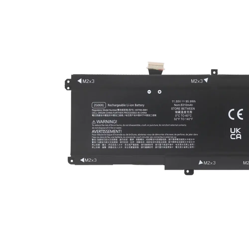 

11.55V 95.9Wh ZG06XL Laptop Battery For HP EliteBook 1050 G1 ZG06095XL ZBook Studio G5 HSTNN-IB8H L07351-1C1 L07045-8