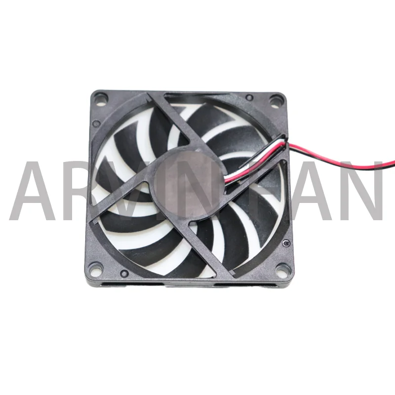 Original 8010 Ultra Slim 8cm Fan 8cm 1cm 10mm Slim DC 12V Chassis All-in-One Machine Cooling Fan 80X80X10mm