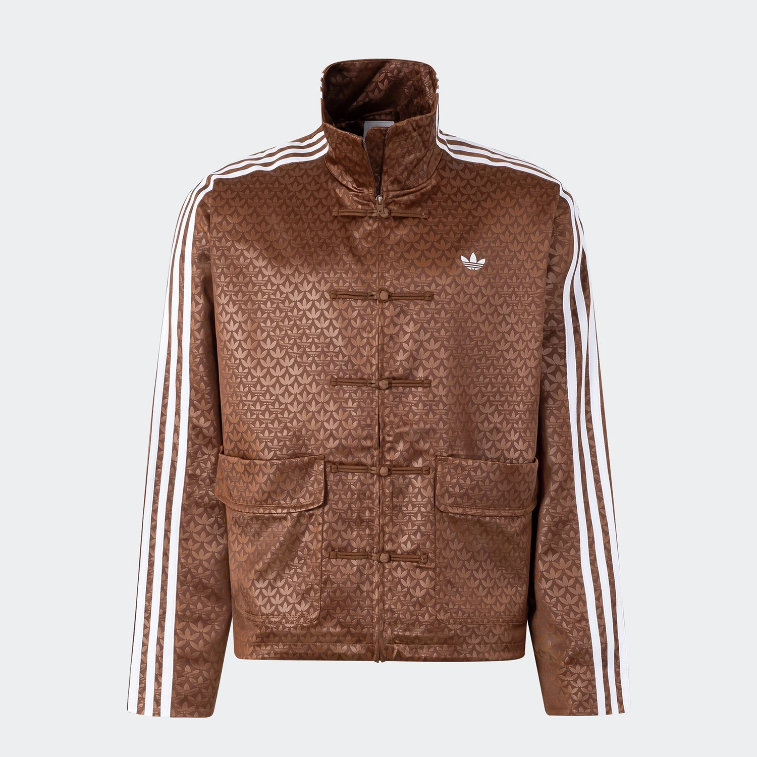 

Adidas настоящая клеверная мужская и женская новая куртка на пуговицах в китайском стиле Тан JX4202