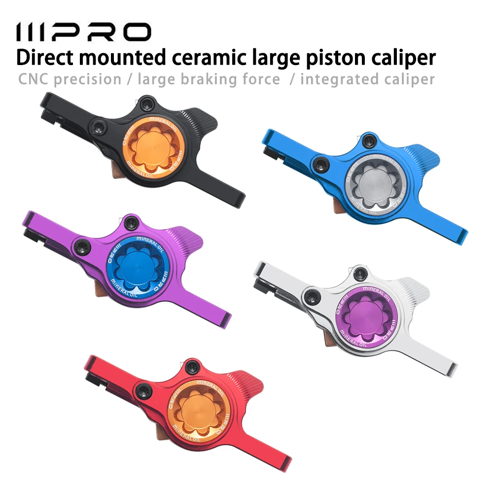 IIIPRO MTB Bike Hydraulic Brake Caliper Disc Brake Full CNC Lightweight Direct-mount brake caliper