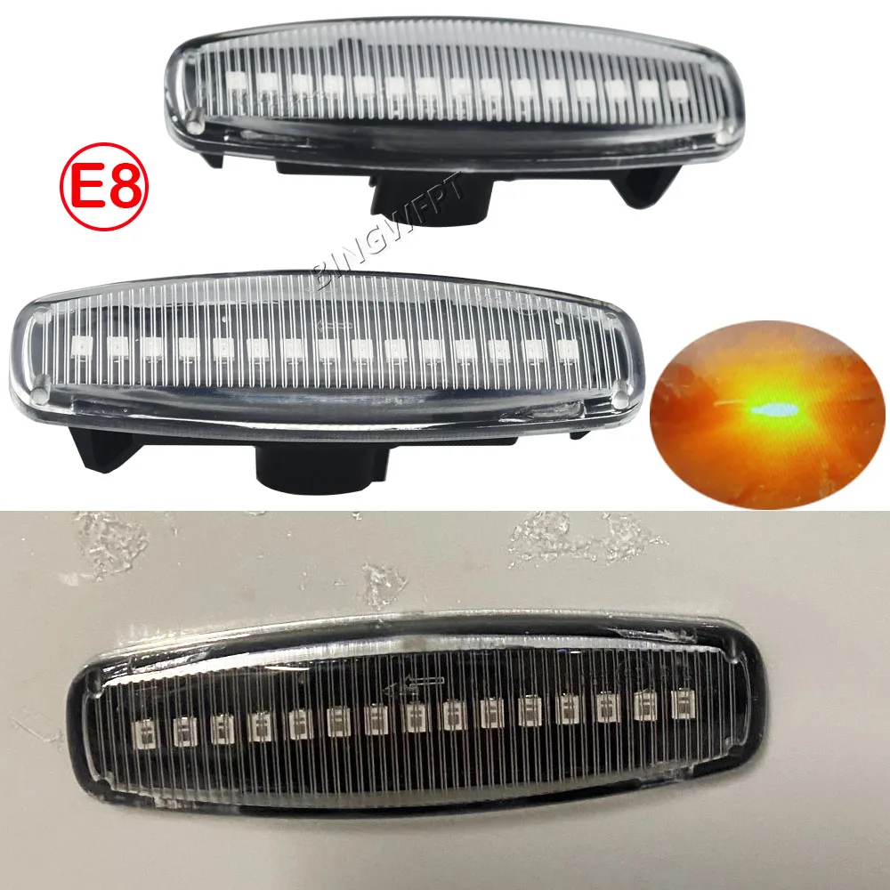 New Dynamic Side Marker Turn Signal Lights For Infiniti EX25 EX35 EX37 FX30d FX35 FX37 FX50 G25 G35 G37 JX35 M25 M35 M37