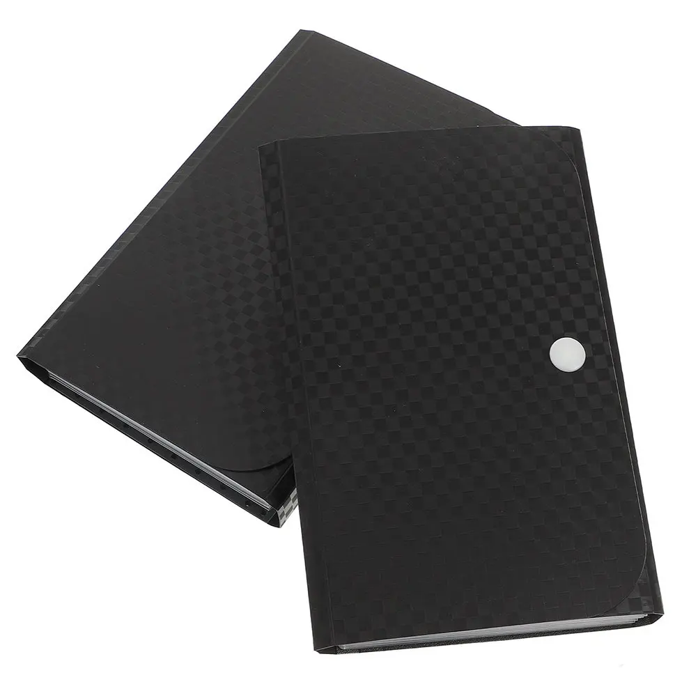 

Набор из 2 мини-папок для документов: многослойный органайзер, портативная папка для документов, держатель для купюр, контейнер для чеков