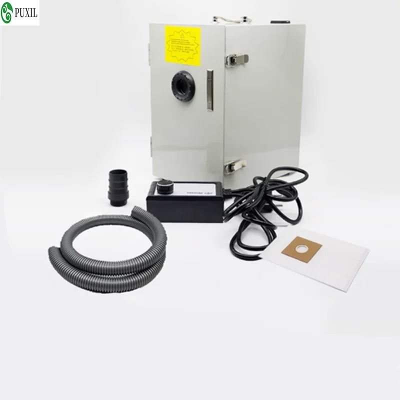 Aspirapolvere dentale 110V/220V Collettore di polveri silenzioso a foro singolo Aspirapolvere a doppia girante CNC
