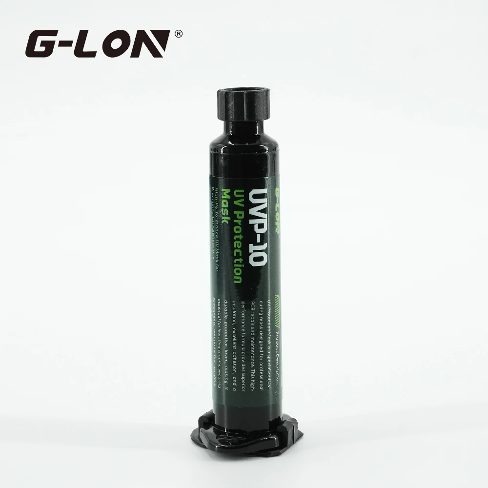 

G-LON UVP-10 UV Protection Mask for Phone Repair UV Curing Adhesive 10ml with No Residue Fast Curing Repair Tools Sets
