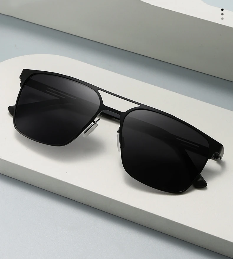 Neue Photochrome Polarisierte Sonnenbrille Mann Hohe Qualität UV400 Sonnenbrille Im Freien Fahren Angeln Pilot Brillen – Detail 2
