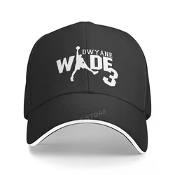 American Professional Basketball Player Hat Fashion Man Basketball Enthusiast Dad Hat Dwyane Wade Baseball Cap Bone