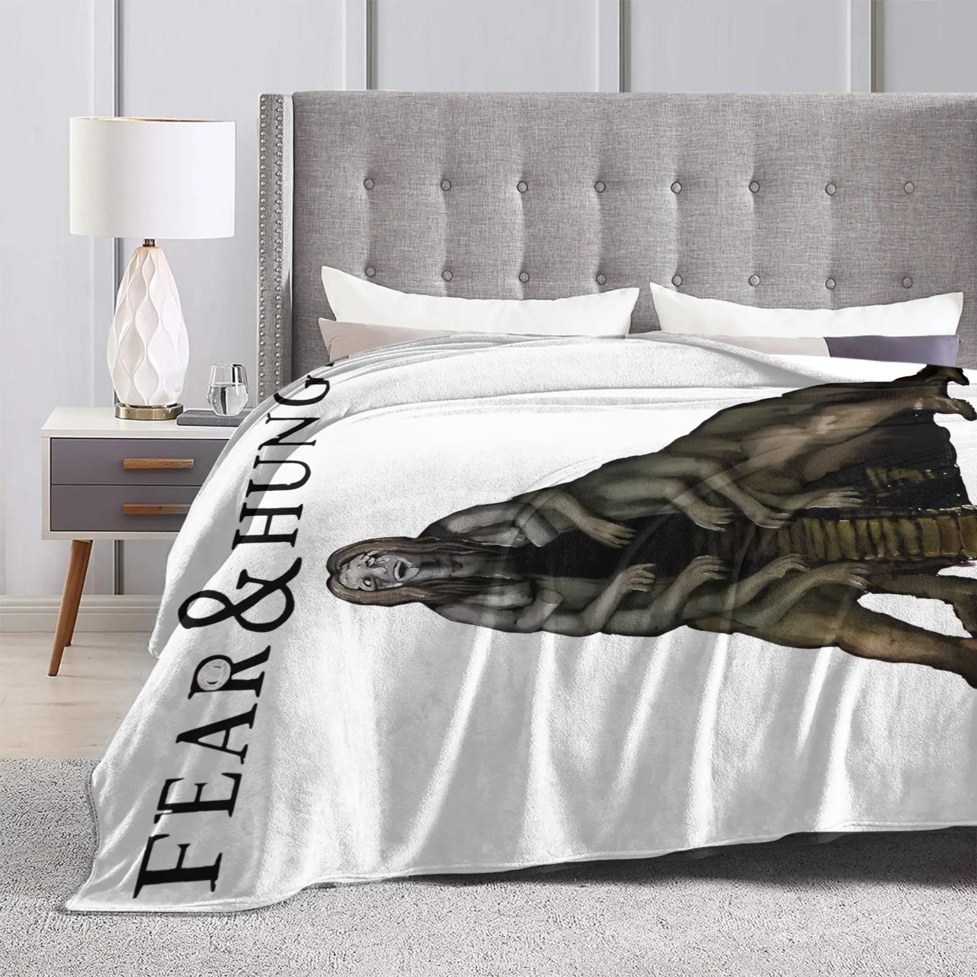 الخوف والجوع محطة لينة البطانيات الدافئة الطفل أفخم رمي بطانية مضحك الأريكة السرير الفانيلا المفرش أريكة غطاء سرير