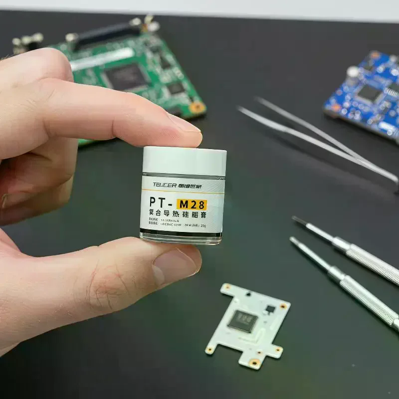 PT-M28 Thermal Grease Composite Thermal Conductive Silicone Grease Heat Sink Computer CPU Thermal Plaster
