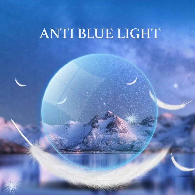 SZTZX Professional Custom Prescription Glasses CR39 HD Aspherical Optical Glasses 1.56/1.61/1.67/1.74 Anti-blue Light Lenses