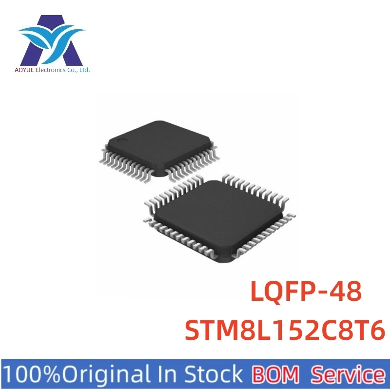 New Original Stock IC Electronic Components STM8L152C8T6 STM8L152C8T6TR STM8 MCU Series  One Stop BOM Service