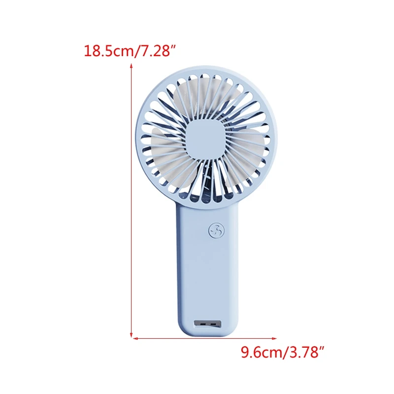 소형 냉각 팬 USB 속눈썹 팬, 3 단 미니 환기 팬, 저소음, 드롭 배송