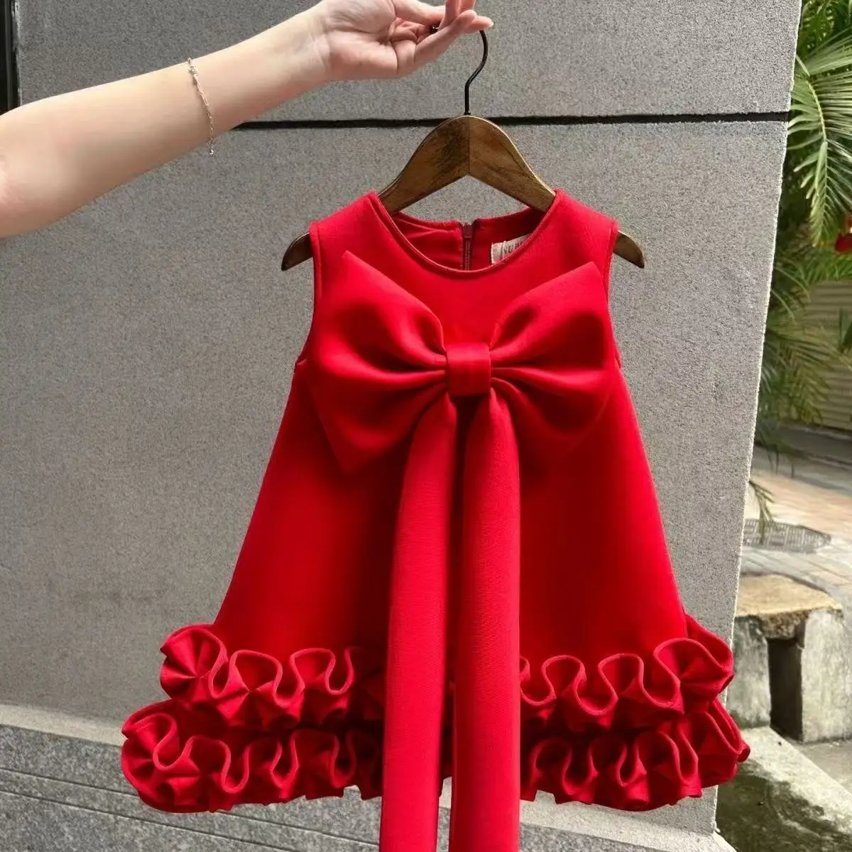 

2026 New Girls' Formal Dresses 3-dimensional Ball Gowns Banquets Birthdays Performances Elegant Heavywork Dresses Bow Details