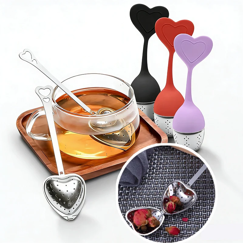 Stainless Steel Tea Infuser,Long Handle Strainers for Loose 