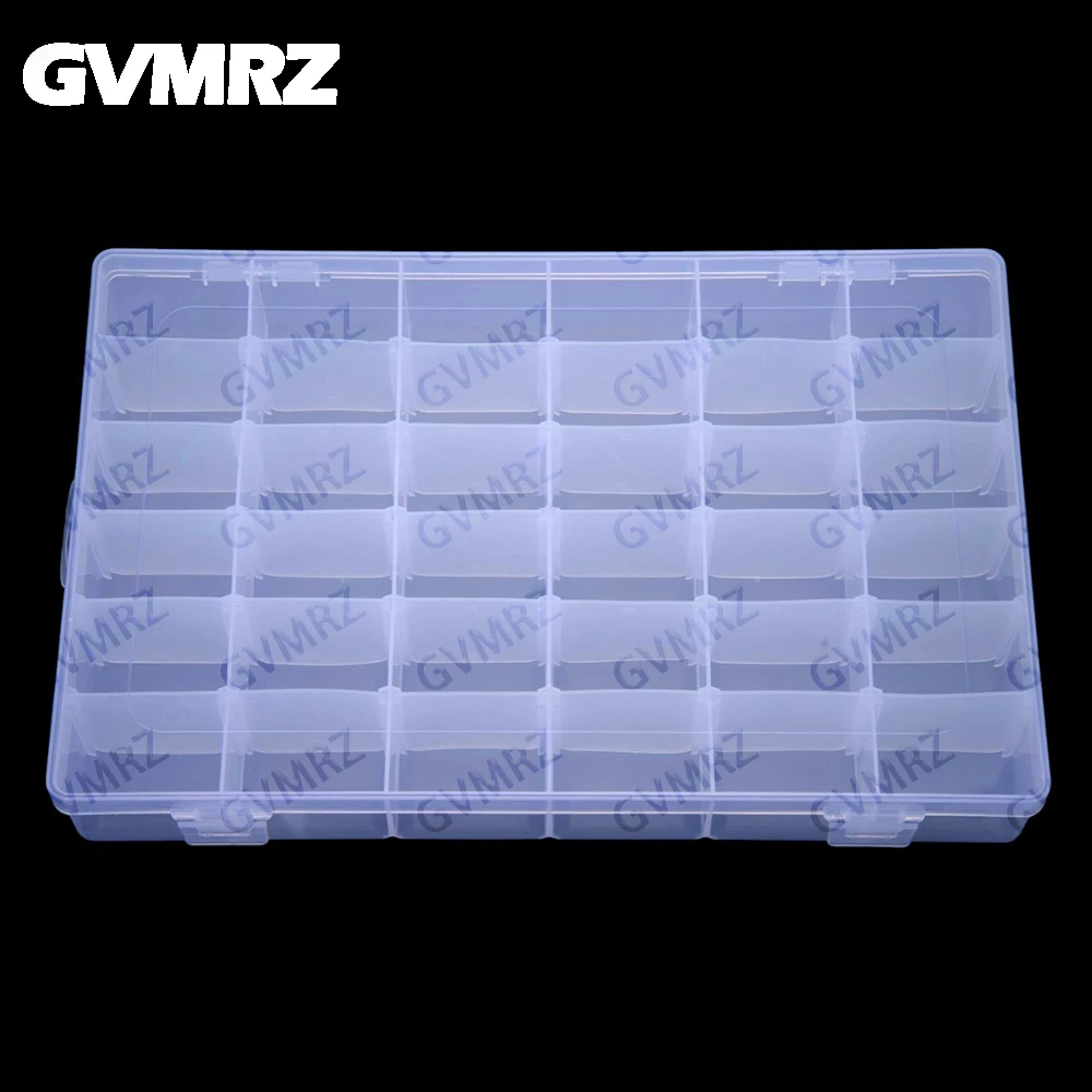 caixa-organizadora-transparente-de-36-compartimentos-para-componentes-eletronicos-smd-smt-resistores-plastico-275x175x42mm