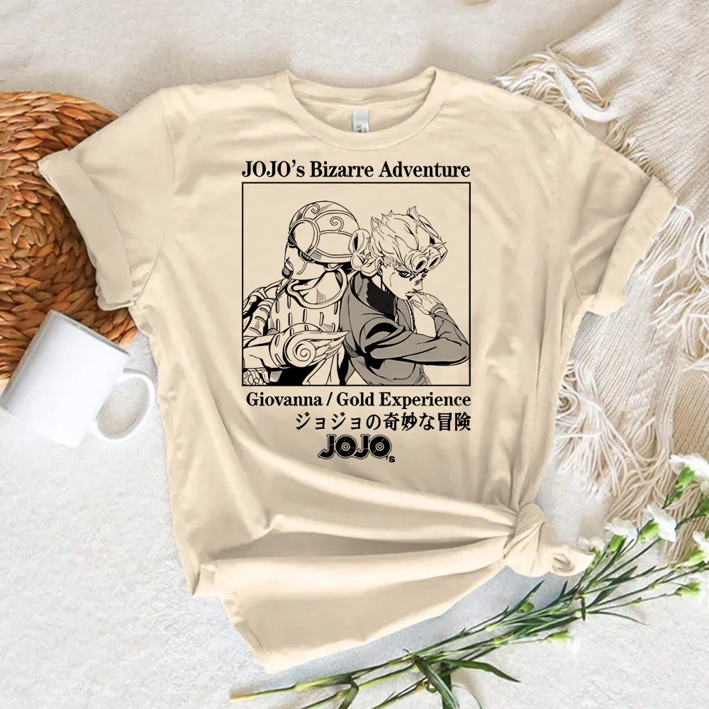 Рубашка Jojo Bizarre Adventure женская женская рубашка в стиле хип-хоп удобная красочная рубашка женская 80-е аниме Ретро 2000-е дышащая